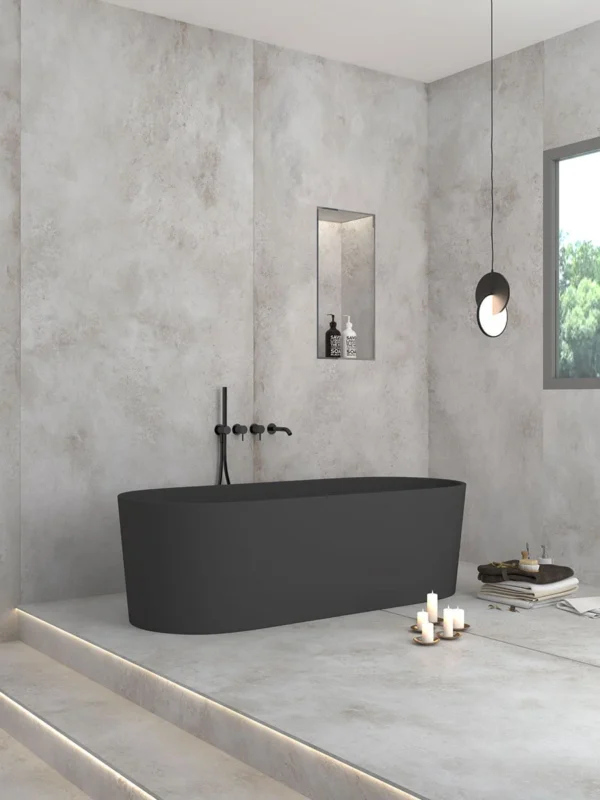 Emerald Light Gray Matte (40x40) - Image 2