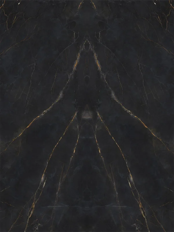 Lava Black Bookmatch Polish Color Body (120x240)