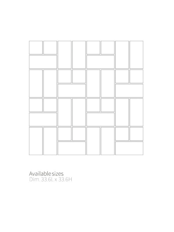 Mosaico Basket (33.6x33.6) - Image 2