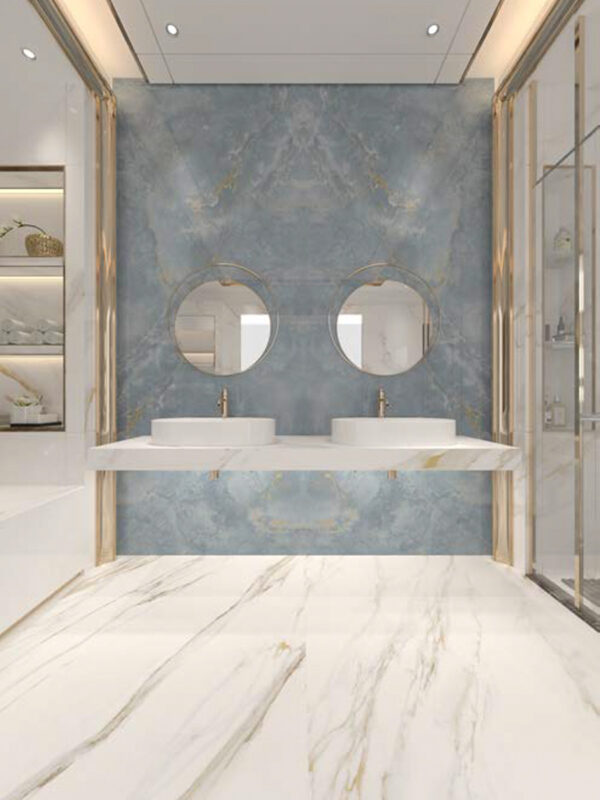 Onyx Blue Bookmatch Polish Granilia (120x300) - Image 3