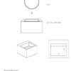 Solo Washbasin (50x45x35) - Image 5