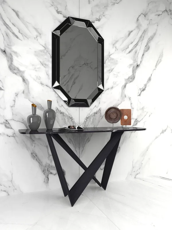 Wita Console Table (Marble) (48x160x77)