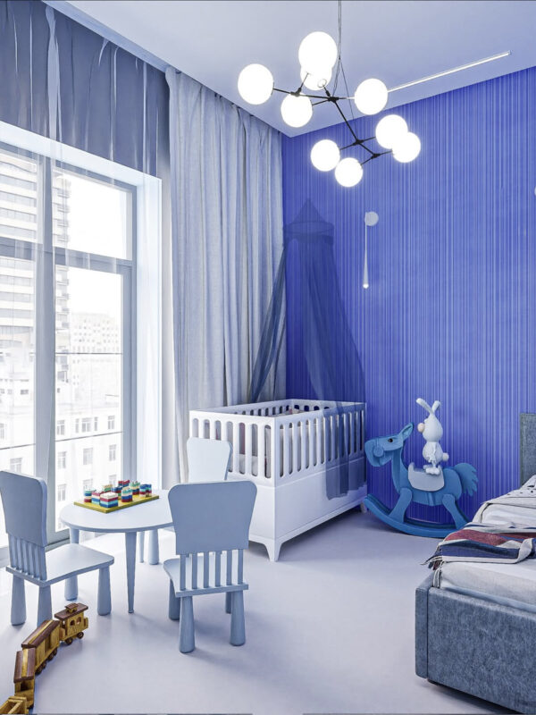 Concept Blue Striped Matte (120x300) - Image 2